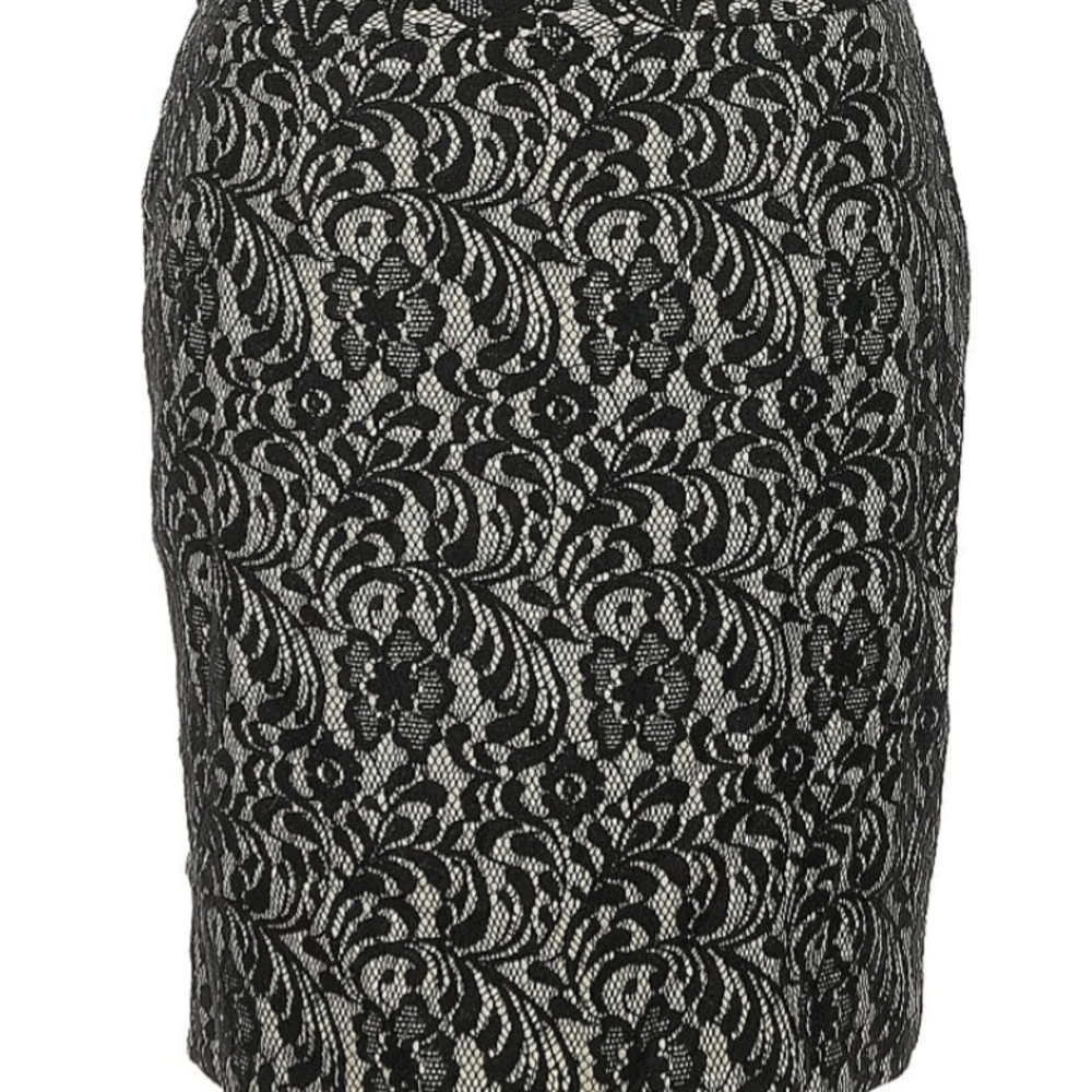 NWT Black Lace Skirt